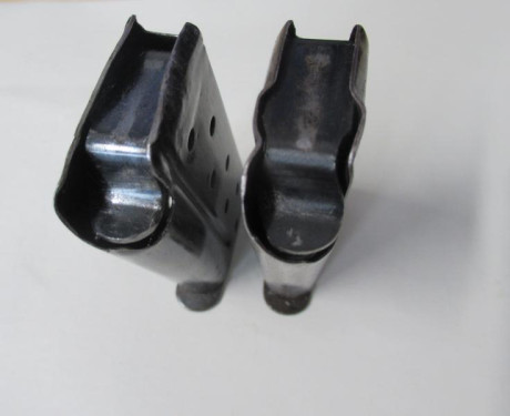 Vendo cuatro cargadores para carabina Destroyer en calibre 9 Bergman/ 9 mm largo.-
precio unidad 30 euros 01