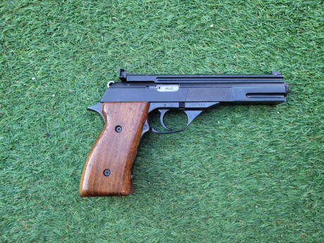 Vendo esta súper conocida y precisa pistola nacional del 22 ideal para principiantes y subir de categoría, 01