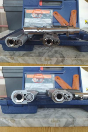 Hola vendo mi colt 1911 MK-IV Series 80 Inox .38 Super y 9mm con corredera SPS 6" 9mm y corredera 01