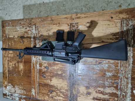 Hola pongo a la Venta Rifle Sabre Defence xr15 en calibre 222Rem con dos Cargadores uno metálico y el 00
