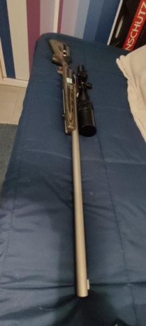 Vendo fusil savaje Ftr calibre 308, como se ve en la foto, con carrillera regulable solo se vende el fusil 00