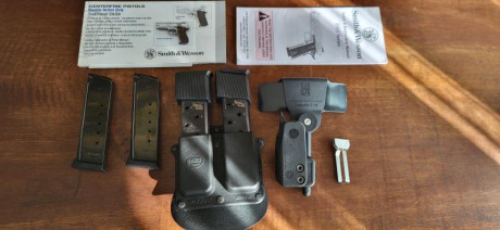 Pongo la siguiente arma en venta:
Marca: Smith & Wesson
Modelo: SW1911 “Doug Koenig”
Calibre: 45 ACP
El 12