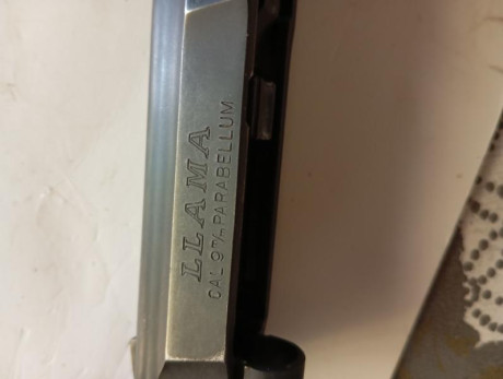 Buenos días,alguien me puede indicar cómo bajar peso al disparador de la pistola Llama 9m/m parabellum 00