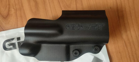 SE VENDE DOS FUNDAS GOSHT PARA PISTOLA WALTHER P99 DE 9MM. UNA SIN USO, LA OTRA USADA TRES DIAS. PRECIO 01