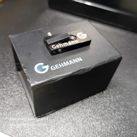 Vendo punto de mira GEHMAN 2 posiciones para Walther GSP,  y contrapeso 65grs. WALTHER para el mismo modelo. 01