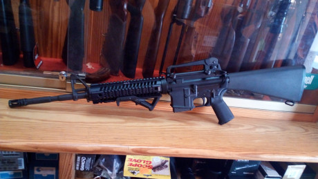 Hola pongo a la Venta Rifle Sabre Defence xr15 en calibre 222Rem con dos Cargadores uno metálico y el 100
