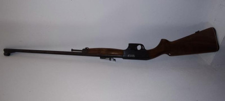 Hola pongo en venta carabina Unique, modelo X51bis. Calibre 22 lr. Dispone de un cargador de 5 y no tiene 01