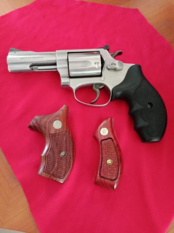 Vendo magnifico revólver S&W modelo 60 3” de cañón 
38 Special  guiado en F armazón pequeño gatillo 02