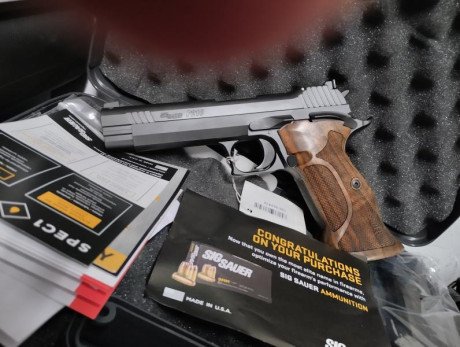 Sig Sauer P 210 Target. 9mm, 20