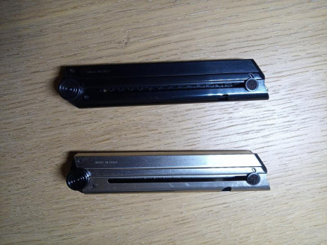 Buenas noches, dispongo de dos cargadores marca Mec Gar para P08 del 9 mm. para.

No los he usado nunca.

Precio 00