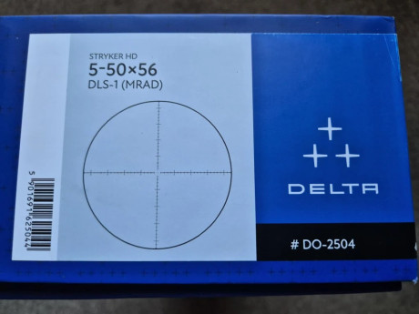 Delta Stryker 5-50x56 2ª Gen comprado en 5-2023 pocos disparos 1300€ 00