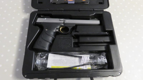 Lo dicho vendo mi pistola BROWNING BUCK MARL URX en INOX por falta de tiempo, el arma esta casi perfecta 00