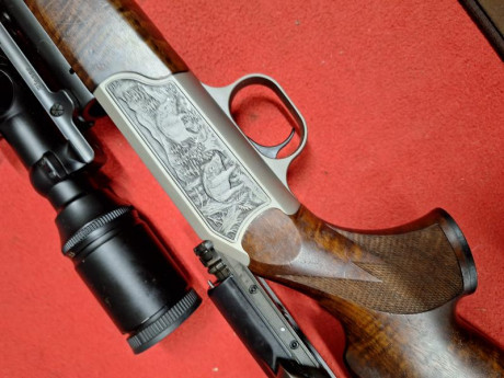 Buenas a todos,

*SE VENDE:* 

Rifle BLASER R93 LUXUS, cal. 30/06 + monturas Blaser de 1" con visor 00