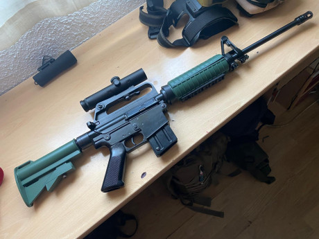 Pongo a la venta esta "rara avis": una ADLER versión "Colt Comando", la AP74 A1C, 00