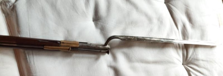 Vendo fusil de chispa marca AMR, calibre 69.
500€ portes no incluidos, está en Cartagena.
Contacto solo 20