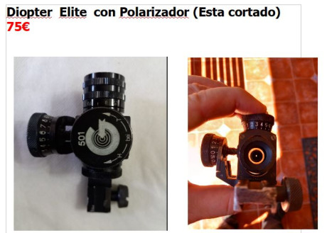 Diopter varios 22 y Aire Comprimido 
Precios en las fotos
Antonio: 692039491  00