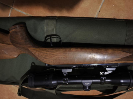 Se vende Sauer 90 en calibre 30-06 con gatillo al pelo francés, el rifle está en perfecto estado. Cerrojo 71