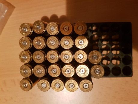 Vendo las siguientes vainas de rifle. Las tengo como que son todas de 1 tiro, pero unas cuantas por el 01