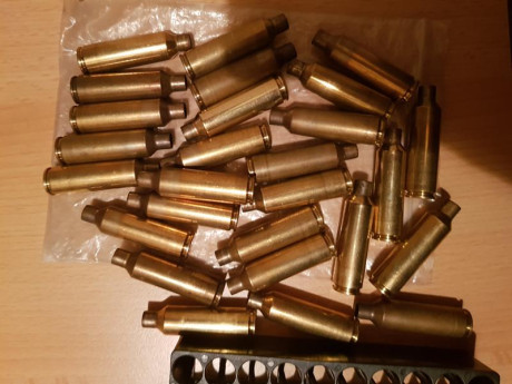 Vendo las siguientes vainas de rifle. Las tengo como que son todas de 1 tiro, pero unas cuantas por el 00