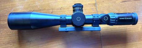 Se ofrece un magnífico visor Schmith&Bender 5-25x56 MPII con retícula iluminada con 10 intensidades, 01