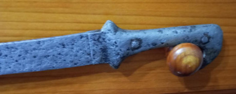 SABLE ESPADA ACERO FORJADO ARTESANALMENTE EN LA INDIA XIX O ANTERIOR

NADA DE RESTAURACION A EXCEPCION 00