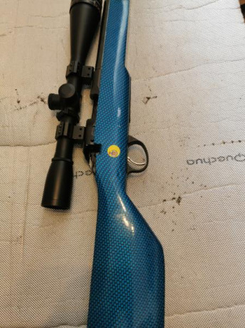 Vendo carabina sako quad cañón pesado, en perfecto estado con pocos disparos, con una agrupación muy buena 151