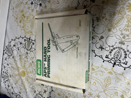 Se vende empistonadora RCBS aun en su caja original.
 :clint: 

75 eur 00