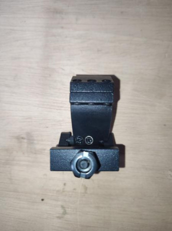 Se vende montura abatible vector Optics para magnificador (tubo30mm) en acero,  40mm desde la base hasta 01