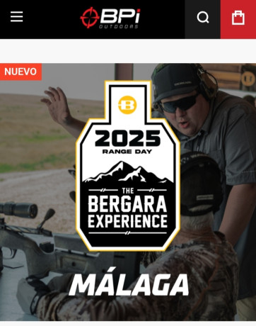 Por si le interesa a alguien el 15 de marzo en Antequera Bergara permitirá usar cinco de sus rifles en 10