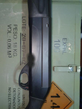    LE BAJO EL PRECIO que creo que estaba elevado    


Vendo Escopeta Benelli Bellmonte Sintetica
la compre 112