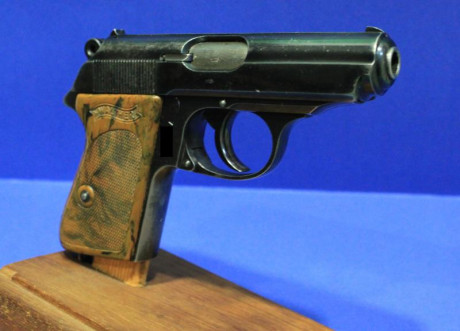 Se vende pistola PPK fabricada en la factoría Walther de Zella-Mehlis en Turingia en el año 1933.
Produccion 01