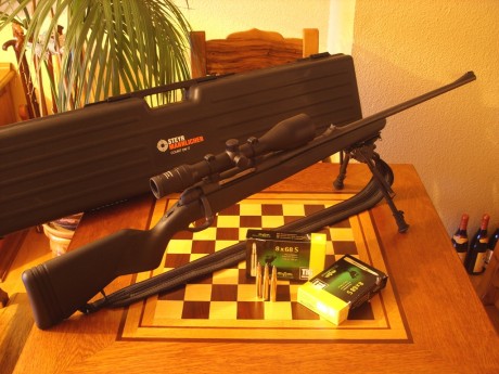 ...la que yo tengo, y es que dentro de unos años me he propuesto comprar un rifle como el que tengo, un 40