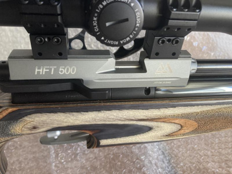 En venta carabina Air Arms HFT500 en calibre 4,5mm.
Carabina súper precisa con un gatillo espectacular.
Usada 01