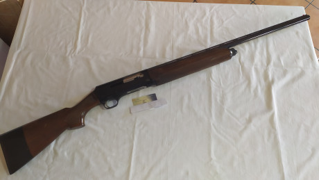 Vendo escopeta FRANCHI prestige calibre 12, cañón de 71 cm con su funda, funciona perfectamente,está usada 00