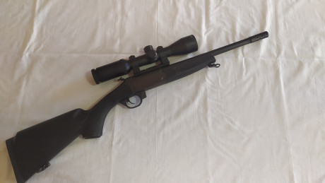 Vendo rifle ARDESA outfitter monotiro calibre 243, a estrenar, literalmente 8 disparos de precisión para 02