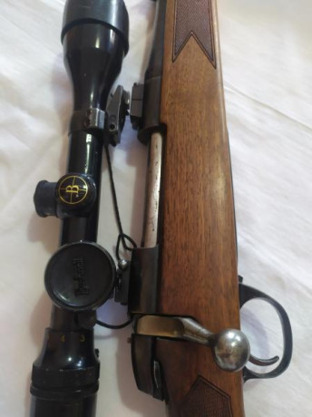 Vendo rifle BSA, de cerrojo, calibre 300, WINCHESTER Magnum, con monturas y visor marca BUSHNELL Scopechef 00