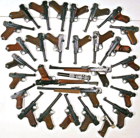 Iniciaremos con una artilleria Erfurt 1914, para continuar con una Mauser Original 4 pulgadas fabricada 150
