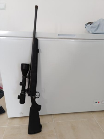 Vendo o cambio por visor diurno o nocturno este rifle savage calibre 308 con:

 * Roscas homologadas 

 02