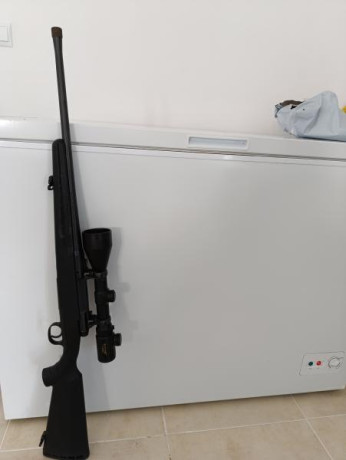 Vendo o cambio por visor diurno o nocturno este rifle savage calibre 308 con:

 * Roscas homologadas 

 01