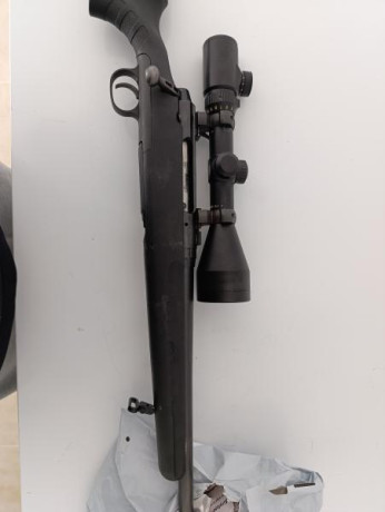 Vendo o cambio por visor diurno o nocturno este rifle savage calibre 308 con:

 * Roscas homologadas 

 00