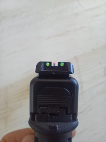 Pues eso. Vendo miras LPA modelo SPF16GL para Glock.
Ahora las tengo montadas en una Glock modelo 45 puestas 01