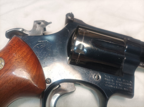 Un buen amigo vende un revolver Smith Wesson 14, un clásico bien cuidado que lleva demasiados años en 01