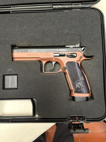 Por encargo de un compañero 

Se Vende Pistola TANFOGLIO XTREME  
Guiada en B      si en B  
No ha realizado 02