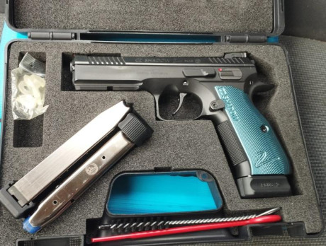 Por falta de tiempo vendo CZ shadow 2 y carro del 22 comprado hace 3 meses.
El arma a sido usada para 20