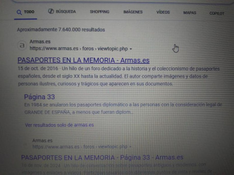  EN RECUERDO Y HOMENAJE A LOS QUE YA NO ESTÁN. 

Si pones en  GOOGLE    PASAPORTES EN LA MEMORIA   da 40