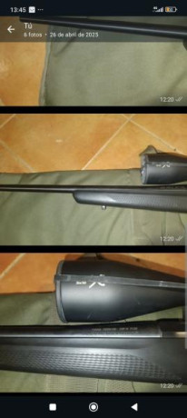 Por cambio de equipo y cartucho, se pone a la venta un Tikka t3x Lite en 270 win, lleva anillas de 30 22