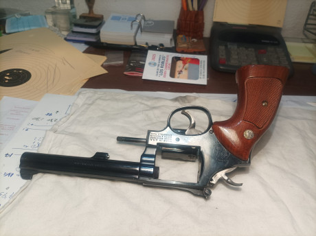 Un buen amigo vende un revolver Smith Wesson 14, un clásico bien cuidado que lleva demasiados años en 112
