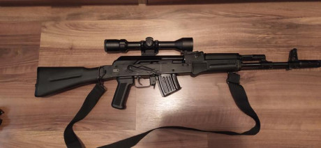 Hola companeros,
estoy interesado en comprar un IZHMASH TIGER en calibre 30-06 o 308 (7,62X54R)en material 41