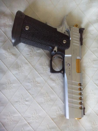 Hola. Vendo pistola del prestigioso fabricante y preparador alemán HPS
Modelo límited master
Poco uso
Se 01