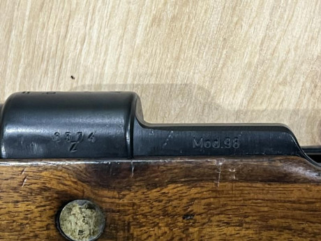 Vendo mi Mauser Kar98K. Números no coincidentes. Captura rusa. Muy bien ajustado y preciso. Estado excelente 20